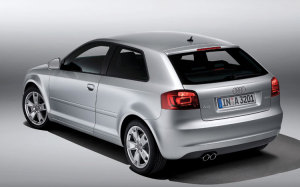 Audi A3 2009 A3 2009 Audi A3 back left