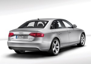 Audi A4 2009 A4 2009 audi a4 silver back