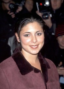 Jamie Lynn Sigler at the premiere of Unbreakable at the Ziegfeld Theatre in New York City on November 14th 2000