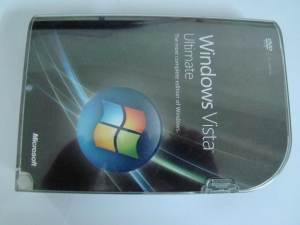 Windows Vista Build 6000 6k package 2 DVD 64bit 32bit box front