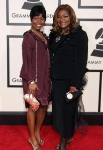 Ann Nesby with Paris Bennett arrive at the 50th annual Grammy awards held at the Staples Center on February 10th 2008 in Los Angeles California