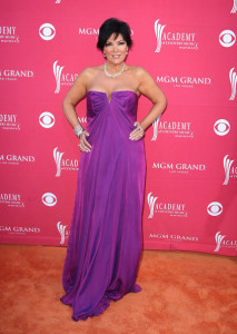 Kris Jenner arrives at the 44th annual Academy Of Country Music Awards