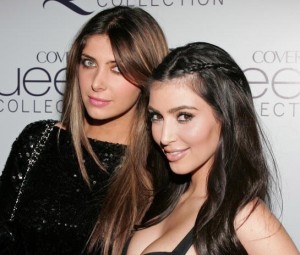 Kim Kardashian and Brittny Gastineau arrives at the Birthday Party of Queen Latifah on March 28th 2009 6