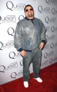 Heavy D arrives at Queen Latifah birthday party