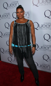 Queen Latifah arrives for her birthday party at SIR Studios on March 28th 2009 in Hollywood California