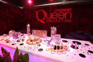 Queen Latifah birthday party sponsored by CoverGirl cosmetic products