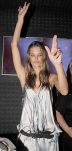 Alessandra Ambrosio attends the Sony Ericsson Open and the Winter Music Conference at Mynt nightclub in Miami on March 28th 2009 9