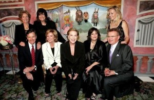 Kym Karath with the cast from Sound of Music Julie Andrews Charmain Carr Debbie Turner and Kym Karath Nicholas Hammond Heather Menzies Andrews Angela Cartwright and Duane Chase