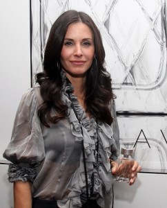 Courteney Cox celebrates Avon Spotlight launch at The London Hotel on January 22th 2009 in New York City