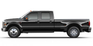 Ford f 450 2009 f 450 Black 2009 Ford f 450 super duty left side view