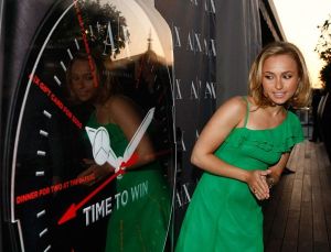 Hayden Panettiere attends the Armani Exchange Celebration for the Launch of AX Watches on April 15th 2009 2