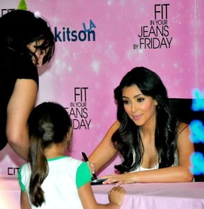 Kim Kardashian at the DVD Launch Signing held at Kitson in Los Angeles on May 9th 2009 3