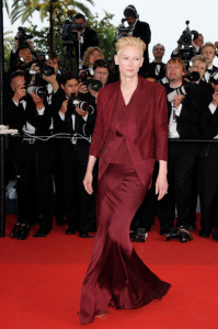 Tilda Swinton attends the Up Premiere at the Palais De Festival during the 62nd International Cannes Film Festival on May 13 2009 in Cannes France 4