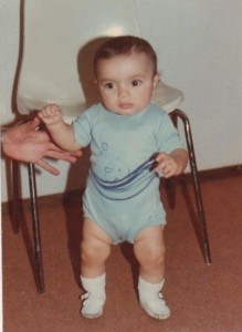 baby picture of Zaher Zorgatti from Tunis