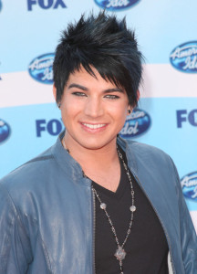 Adam Lambert arrives at the American Idol Season 8 Grand Finale held at Nokia Theatre L.A. Live on May 20, 2009 in Los Angeles, California