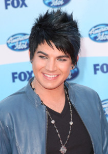 Adam Lambert arrives at the American Idol Season 8 Grand Finale held at Nokia Theatre L.A. Live on May 20, 2009 in Los Angeles, California