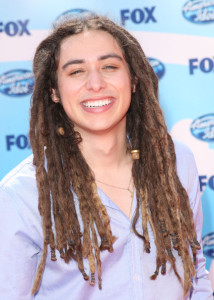 Jason Castro arrives at the American Idol Season 8 Grand Finale held at Nokia Theatre L.A. Live on May 20, 2009 in Los Angeles, California