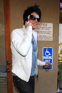 adam Lambert at Pocquito Mas on May 22nd 2009 2