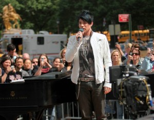 Latest appearance of Adam Lambert at CBS The Early Show in New York City on May 26th 2009 10