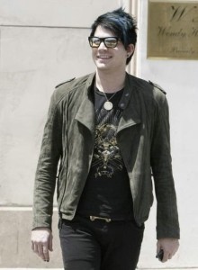 Adam Lambert spotted shopping for clothes at Barneys in New York City on May 14th 2009 11