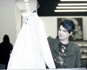 Adam Lambert spotted shopping for clothes at Barneys in New York City on May 14th 2009 1