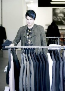 Adam Lambert spotted shopping for clothes at Barneys in New York City on May 14th 2009 5