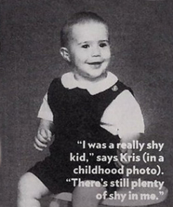 Kris Allen picture when he was a baby