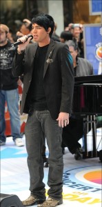 Adam Lambert at the Today Show  on May 28th 2009 4