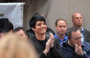 Adam Lambert at the Today Show  on May 28th 2009 11