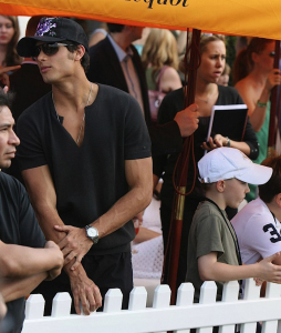 Jesus Luz attends a polo match on June 8th 2009 with Madonna 10