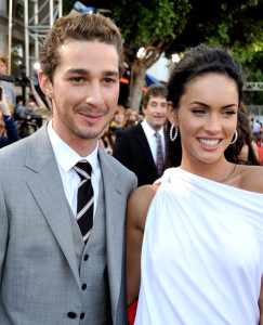 Megan Fox and Shia LaBeouf at the Premiere of Transformers Revenge Of The Fallen 2009 Movie held at Mann Village Theatre on June 22nd 2009 in Los Angeles California