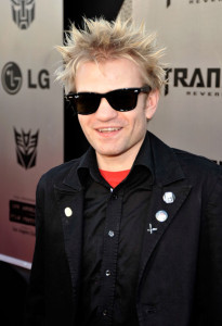 Musician Deryck Whibley at the Premiere of Transformers Revenge Of The Fallen 2009 Movie held at Mann Village Theatre on June 22nd 2009 in Los Angeles California