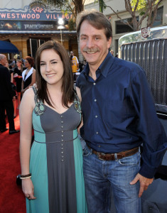 Jeff Foxworthy and his daughter Juliane at the Premiere of Transformers Revenge Of The Fallen 2009 Movie held at Mann Village Theatre on June 22nd 2009 in Los Angeles California