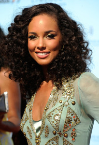 Alicia Keys arrives on the red carpet of the 2009 BET Awards held at the Shrine Auditorium on June 28th 2009 in Los Angeles 2