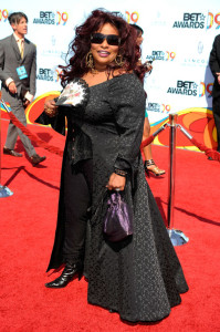 Chaka Chan arrives at the 2009 BET Awards held at the Shrine Auditorium on June 28th 2009 in Los Angeles