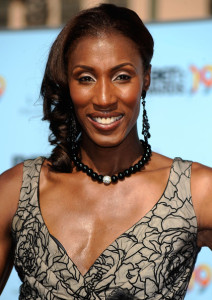 Lisa Leslie arrives at the 2009 BET Awards held at the Shrine Auditorium on June 28th 2009 in Los Angeles