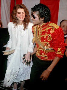 Michael Jackson and Brooke Shields