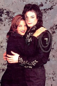 Michael Jackson and Lisa Presley 1