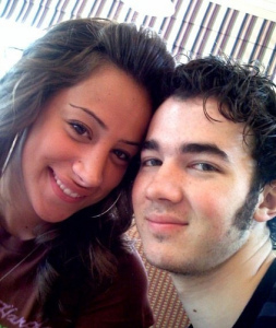 kevin jonas and his girlfriend danielle deleasa photo together