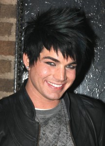 Adam Lambert visiting Hair on Broadway on May 26th 2009 5