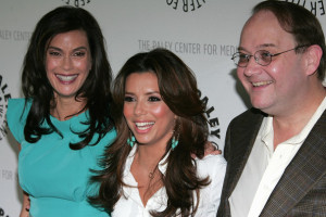 Teri Hatcher and Eva Longoria Parker and producer Marc Cherry at the Desperate Housewives event at PaleyFest09 at ArcLight Cinemas on April 18th 2009 in Hollywood