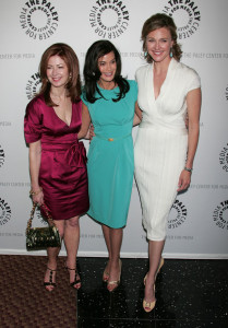 Teri Hatcher with Dana Delany and Brenda Strong at the Desperate Housewives event at PaleyFest09 at ArcLight Cinemas on April 18th 2009 in Hollywood