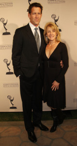 James Denton and his wife attend at the 2008 Academy of Television Arts and Sciences Hall of Fame ceremony at the Beverly Hills Hotel on December 9th 2008 in Beverly Hills California