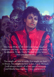 Michael Jackson Memorial Service Program pictures