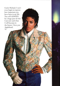 Michael Jackson Memorial Service Program excerpts of his life