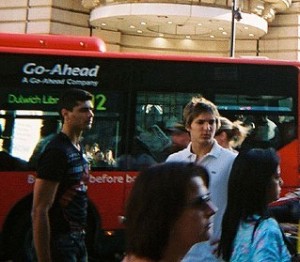 Jesus Luz spotted on the streets of London with a new hair cut style on June 29th 2009 4