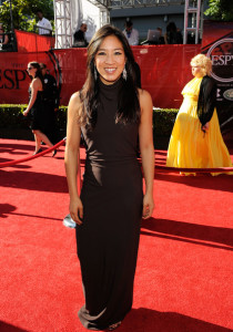 Michelle Kwan arrives at the 17th Annual ESPY Awards