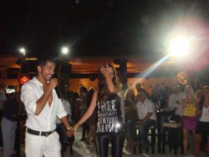 Lara Scandar picture at her party held on July 16th 2009 in Cairo 18