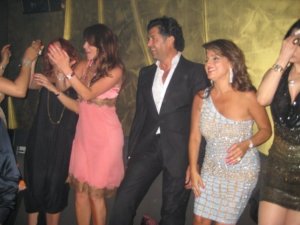 Haifa exclusive photo with Ragheb Alama at a private party