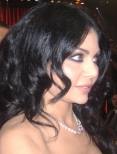 Hayfa Wahbe spotted backstage at the 2009 Murex Dor Lebanese Awards 5